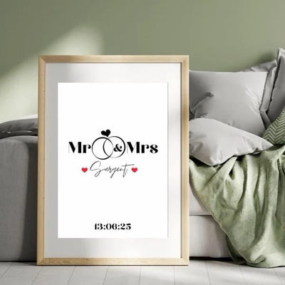 Wedding Keepsake Prints