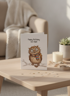 Happy Birthday Old Bird A5 Card - Witty & Fun UK Birthday Greeting