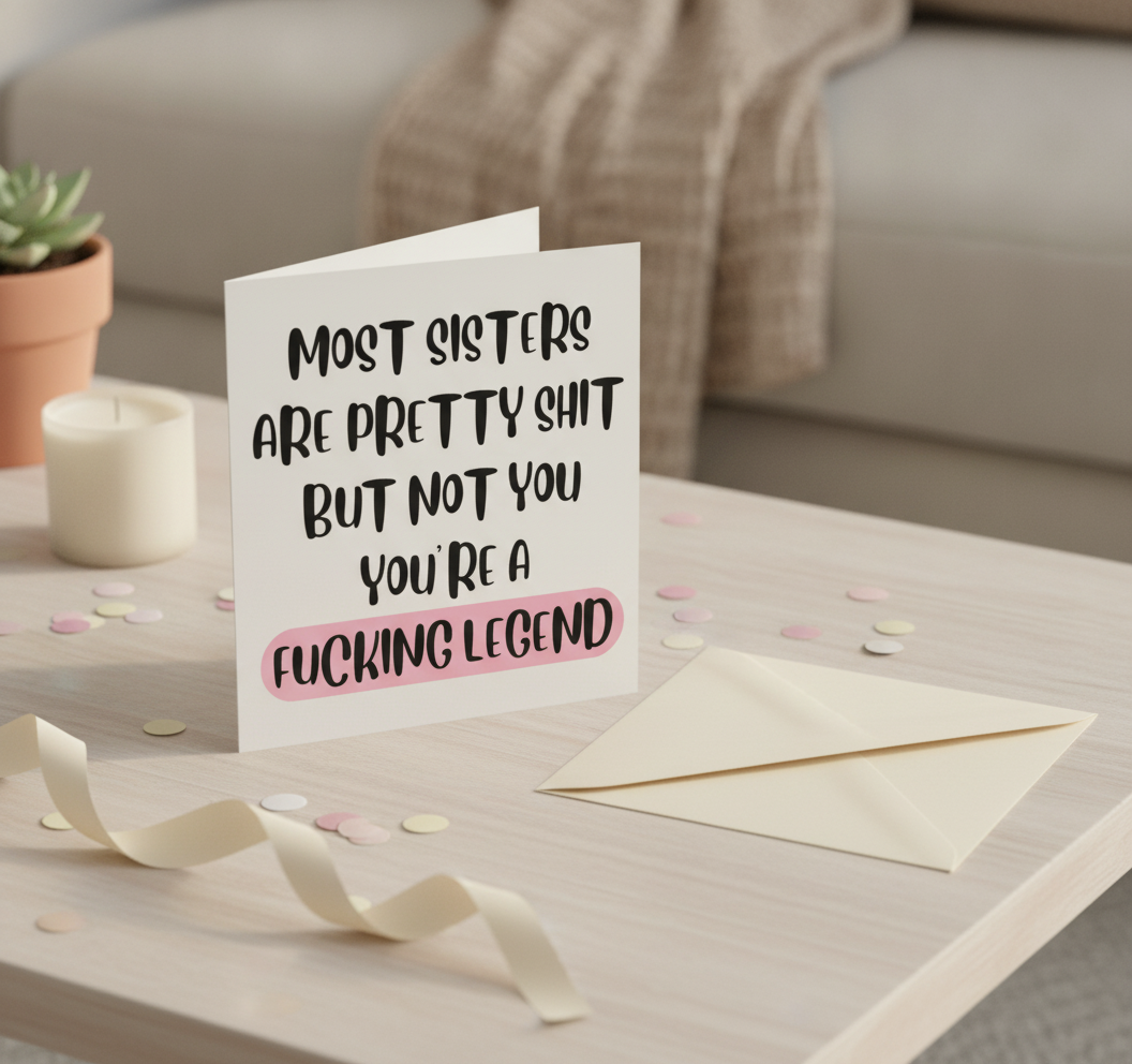 Happy Birthday Card for Your Sister: Turns Out, Most Are Pretty Sh...