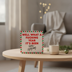 What a Year It's Been Christmas Card - Square Festive Humour