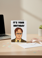 The Office Birthday Card | Dwight Schrute It’s Your Birthday
