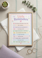 Daily Affirmation A4 Art Print: Little Reminders for a Brighter Day