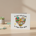 Big Heart Teacher Card - Thank You Card for Teachers