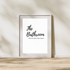 Bathroom, All The Good Ideas Happen