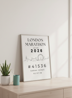 2026 Marathon Time Print