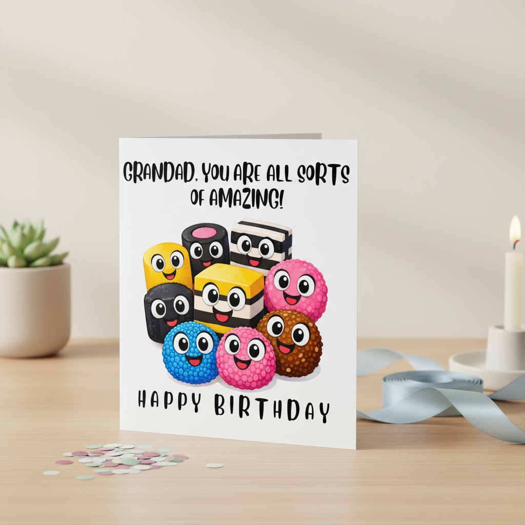 Grandad's Birthday Card: A Card for all sorts of Grandads!