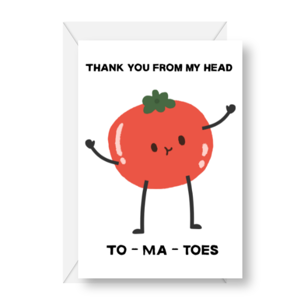 Thank You From My Head To My Toes