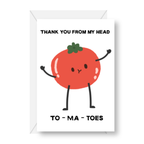 Thank You From My Head To My Toes