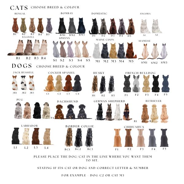 Personalised Family Custom Portrait Print