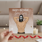 Happy Birthday Good Girl" Square Card – A Birthday Treat for Her