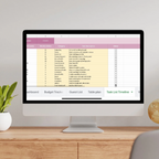 Wedding Planner Google Sheet