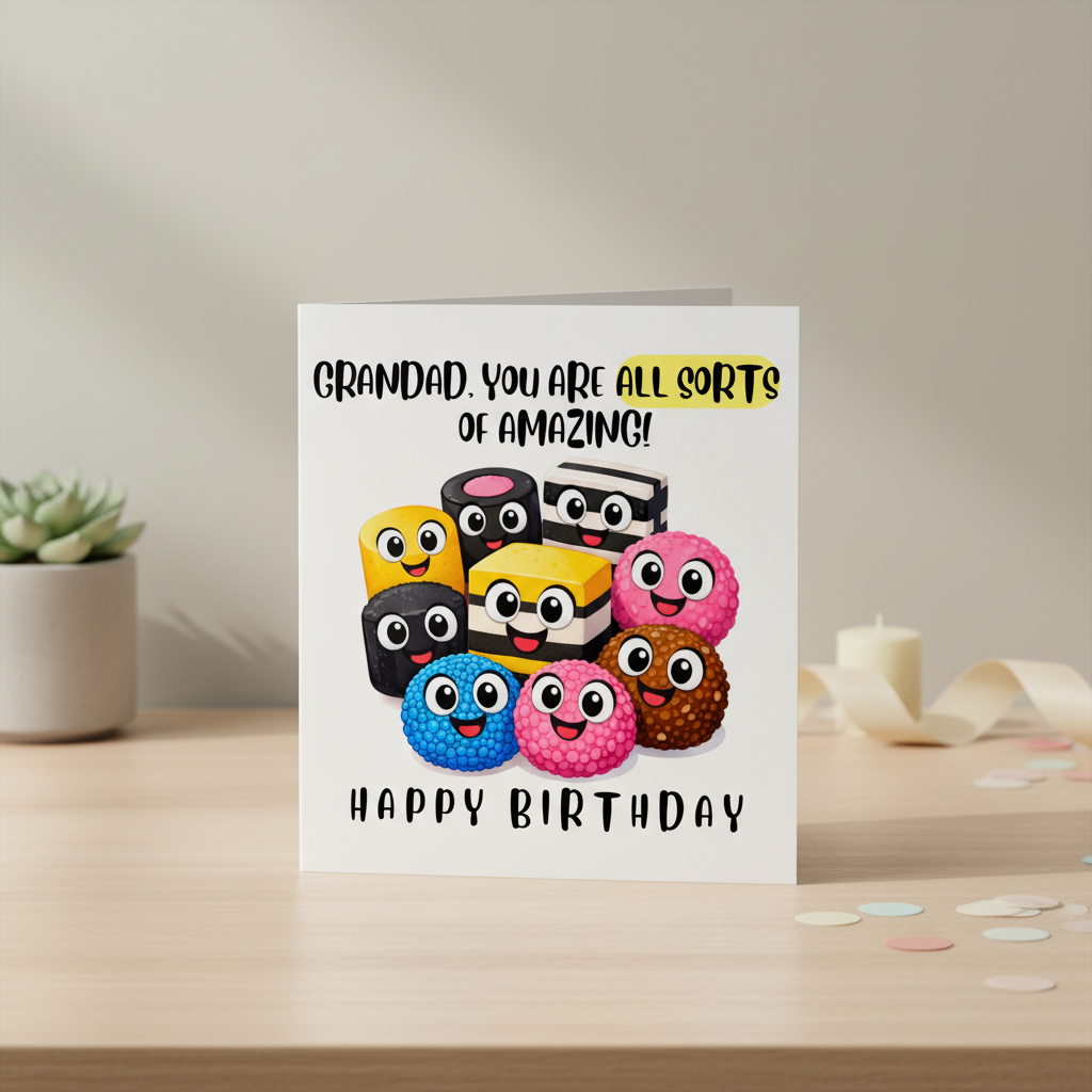 Grandad's Birthday Card: A Card for all sorts of Grandads!