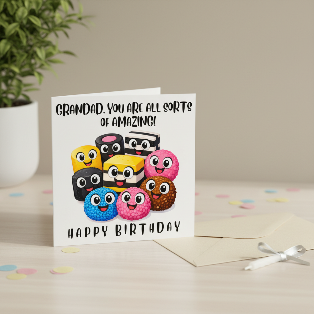 Grandad's Birthday Card: A Card for all sorts of Grandads!