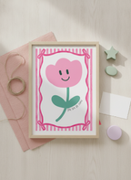 You Are So Loved Tulip Print - A Bright A4 Print for Kids' Rooms