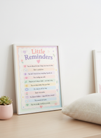 Daily Affirmation A4 Art Print: Little Reminders for a Brighter Day
