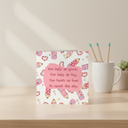 Thank You Teacher Card - Help Us Grow Square Card