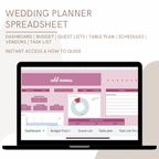Wedding Planner Google Sheet