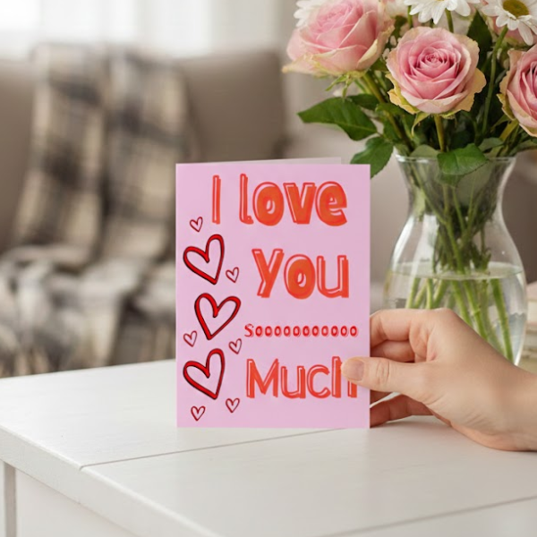 I Love You Soo Much Valentine’s Card