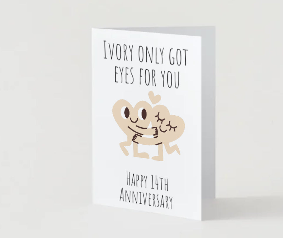 Traditional Anniversary Cards A6