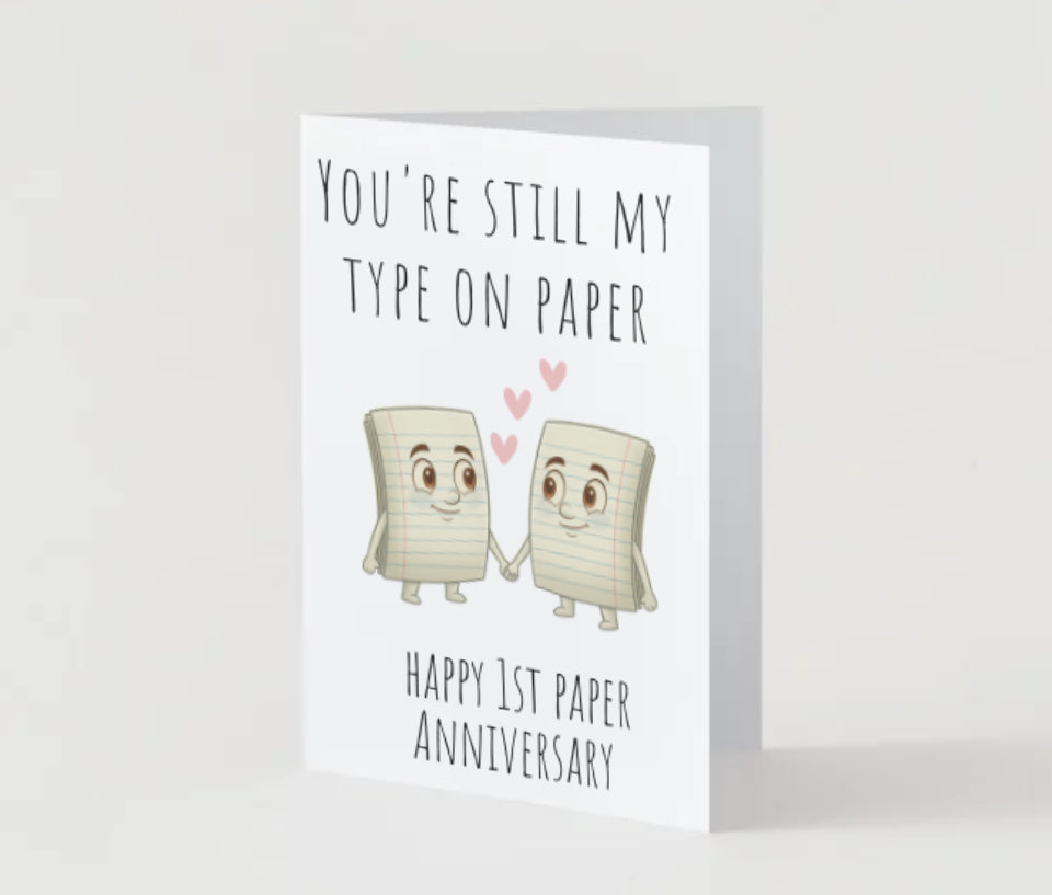 Traditional Anniversary Cards A6