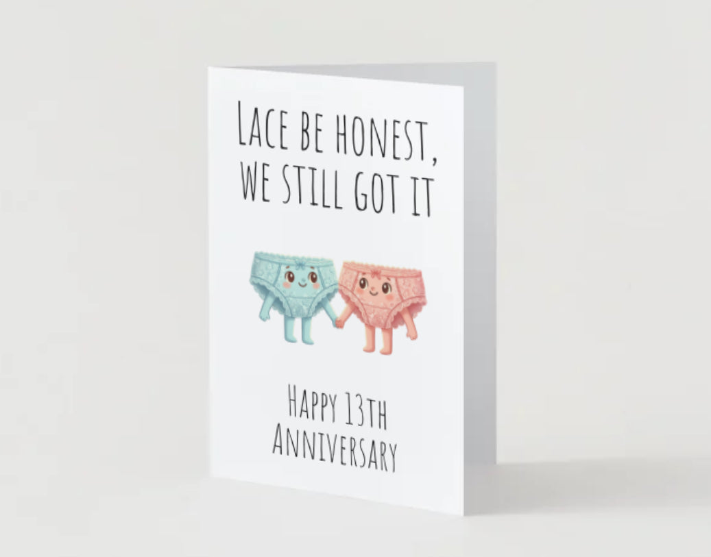 Traditional Anniversary Cards A6