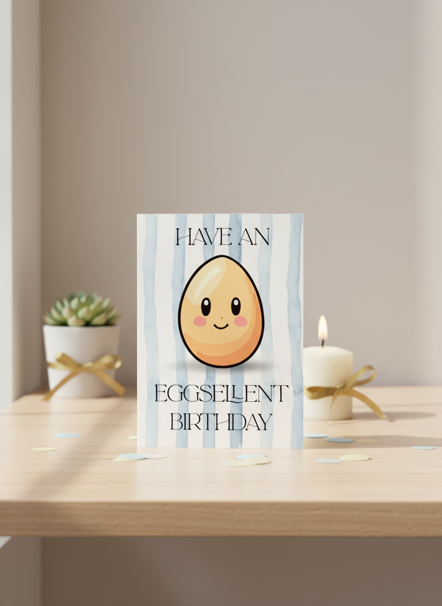Have An Eggsellent Birthday