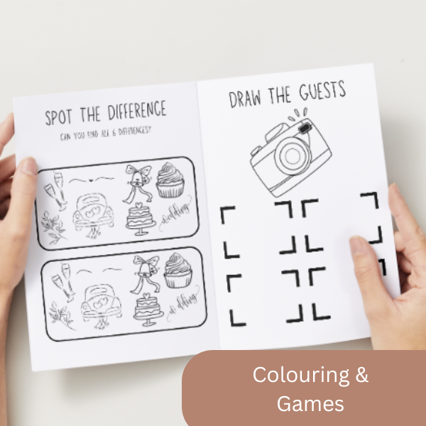 Kids Wedding Activity Pack - A5