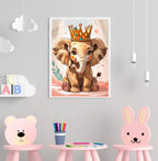 Baby Animal Royalty Print Set Of 3