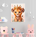 Baby Animal Royalty Print Set Of 3