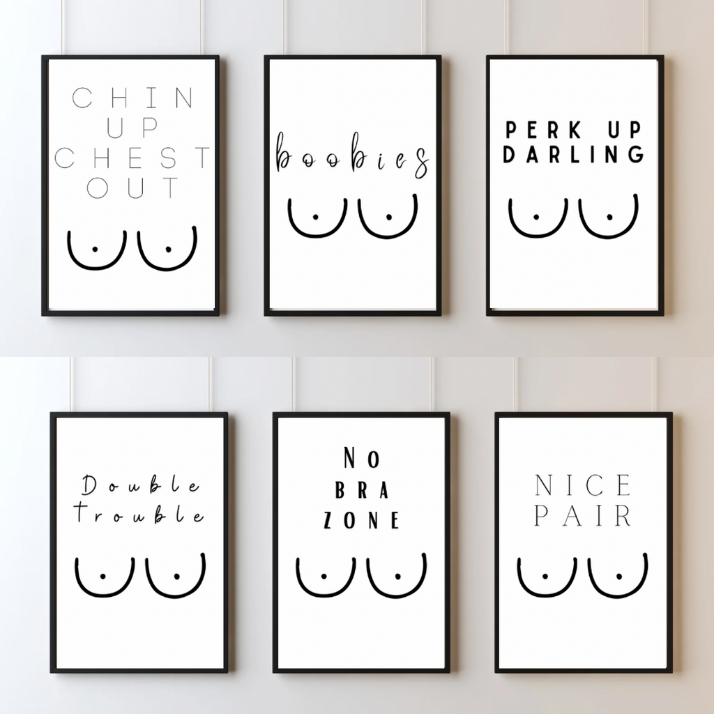 Tit-illating Boobie Prints