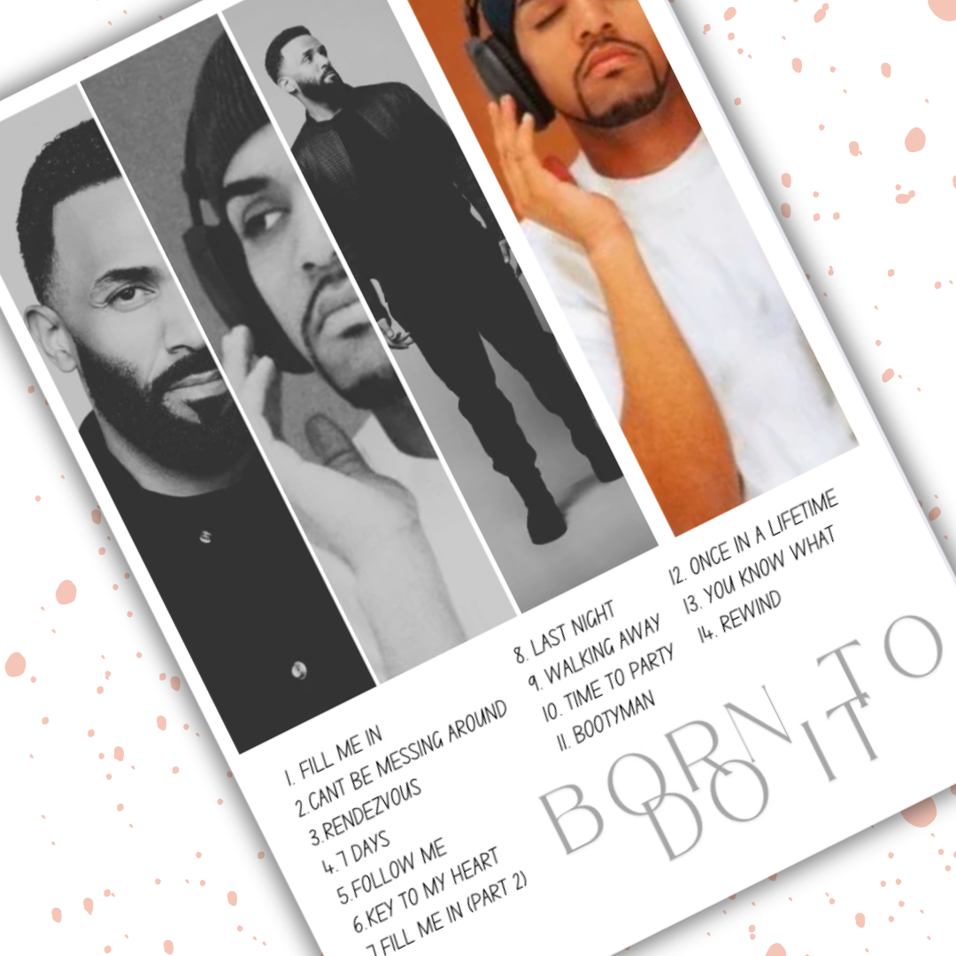 Craig David Album Print - Born To Do It