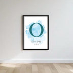 Childs Personalised Initial Print