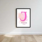 Childs Personalised Initial Print