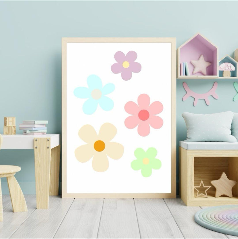 Girl Power Set of 3 Nursery Prints