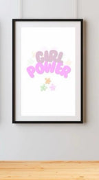 Girl Power Set of 3 Nursery Prints