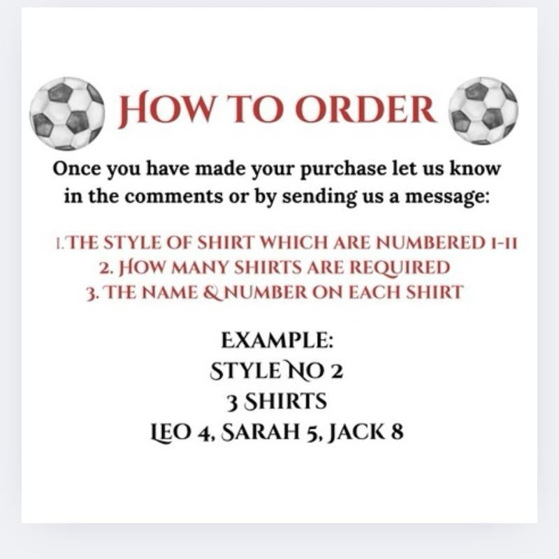 Daddys Dream Team Football Shirt Family Print