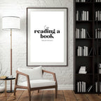 I am reading don't disturb me