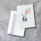 Cute Panda Birthday Card