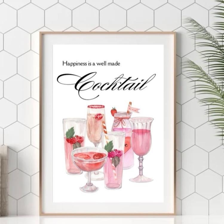 Happiness Is A Well Made Cocktail