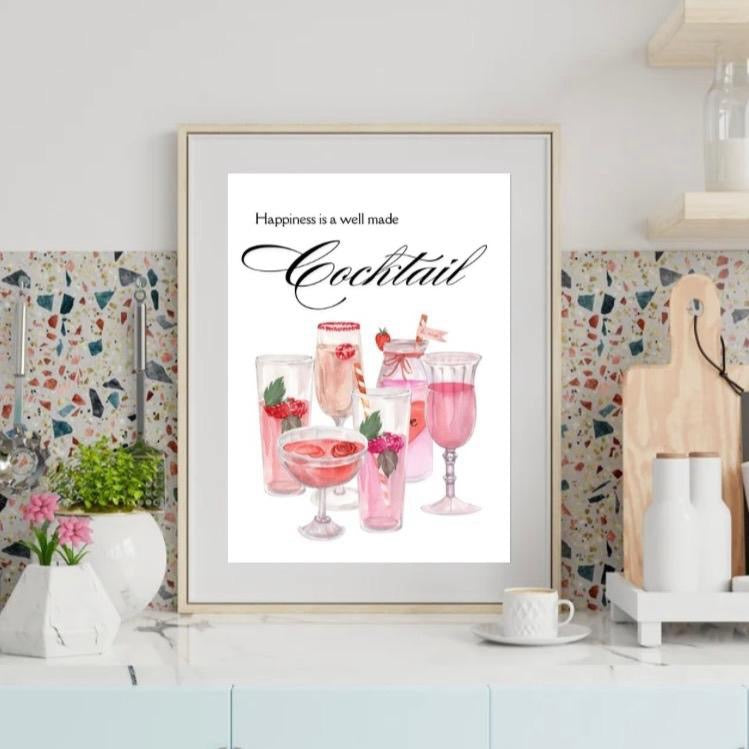 Happiness Is A Well Made Cocktail