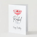 Personalised Cocktail Birthday Card