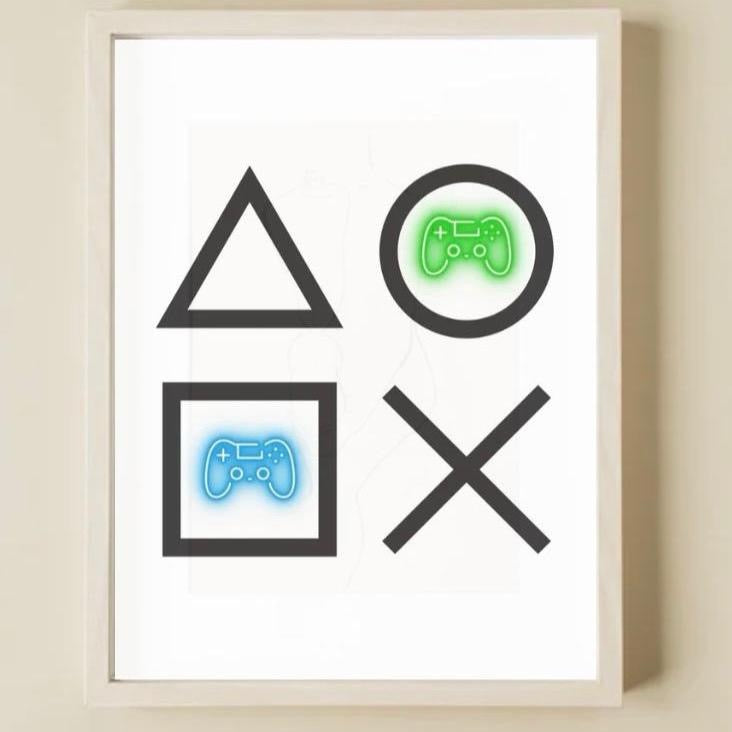 Eat Sleep Game Repeat. Set of 3