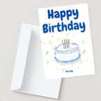 Happy Birthday You S***. Funny Birthday Card.