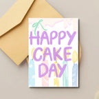 Happy Cake Day Birthday Card
