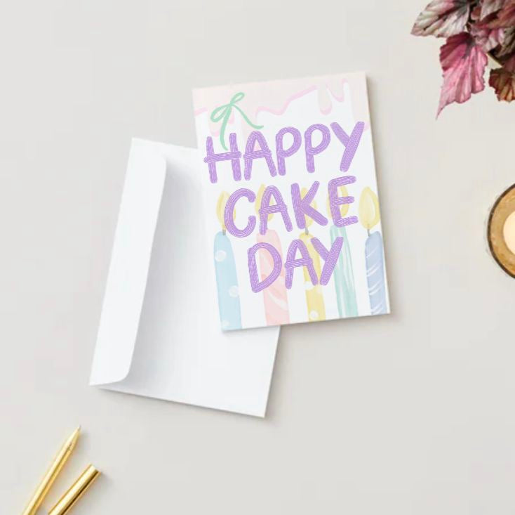 Happy Cake Day Birthday Card