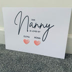 Is Loved By Personalised Print