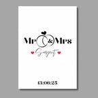 Wedding Date Keepsake Print