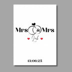 Wedding Date Keepsake Print