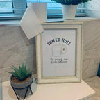 Toilet Roll, The Unsung Hero of The Bathroom, Print