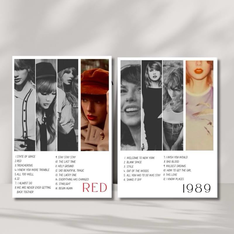 Taylor Swift Album Prints